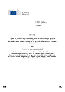 NL NL BIJLAGE Protocol tot wijziging van de Euromediterrane