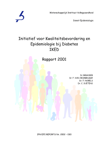 Initiatief voor Kwaliteitsbevordering en Epidemiologie bij Diabetes
