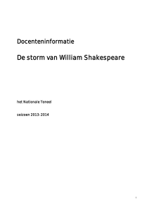 William Shakespeare, zijn leven