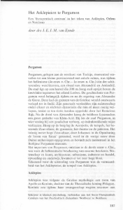 Het Asklepieion te Pergamon - Tijdschrift voor Psychiatrie