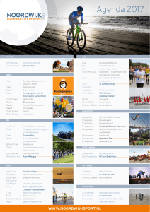 Agenda 2017 - Noordwijk Sport