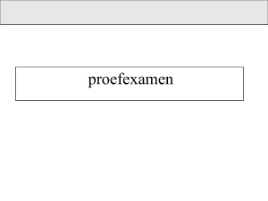 proefexamen