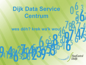 Dijk Data Service Centrum wes dêh? krek wa`k wou!