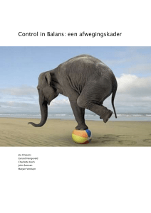 Utrecht - Control in balans