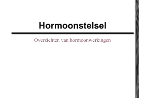 Hormonen - Wikiwijs Maken