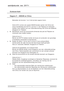 ASEAN en China