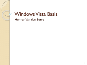 Windows Basis