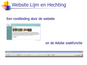 Website Lijm en Hechting
