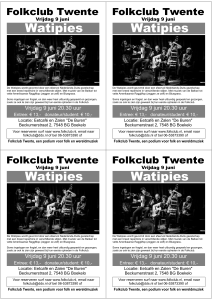 Flyers - Folkclub Twente