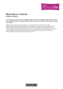 Bacteriën en virussen