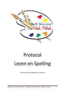 Protocol Lezen en Spelling