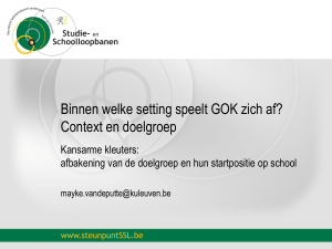 Presentatie nr1 Mayke Poesen-Vandeputte - SSL