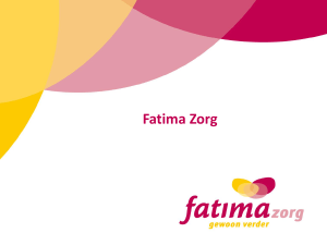 Kenmerken van Fatima Zorg