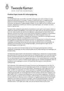Position Paper inzake EU-Arboregelgeving
