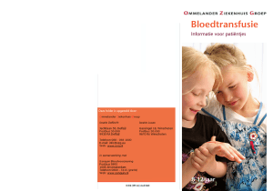 Bloedtransfusie (kinderen) - Ommelander Ziekenhuis Groningen