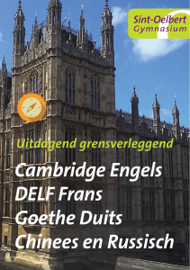 Cambridge Engels DELF Frans Goethe Duits Chinees en