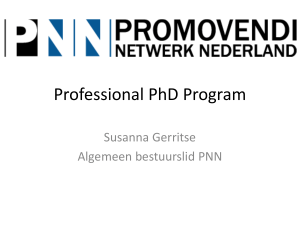 Professional PhD Program