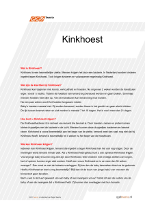 Kinkhoest - GGD Twente