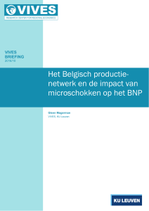 Het Belgisch productienetwerk en de impact van
