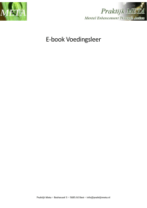 E-book Voedingsleer - Stichting Gezondheid