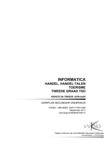 informatica - VVKSO - ICT