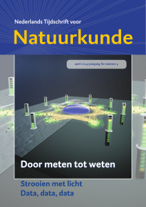 Door meten tot weten - Nederlands Tijdschrift voor Natuurkunde