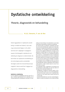 pdf file - Dysfatische Ontwikkeling