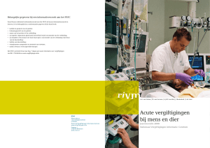 RIVM-rapport 660100003 Acute vergiftigingen bij mens en dier