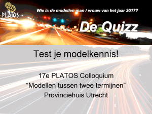 Quizz - PLATOS Colloquium