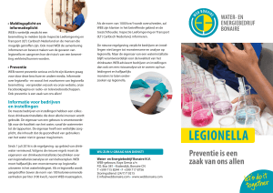 legionella - Water- en Energiebedrijf Bonaire