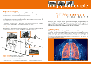 Longfysiotherapie - Fysiotherapie Tilburg Reeshof