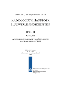 radiologisch handboek hulpverleningsdiensten
