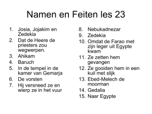 Namen en Feiten les 3