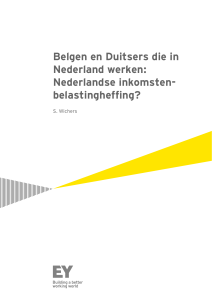 Belgen en Duitsers die in Nederland werken: Nederlandse