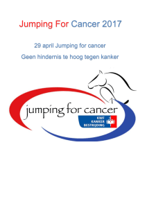 Jumping for Cancer, initiatief en vraagprogramma