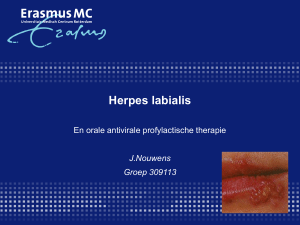 Herpes labialis