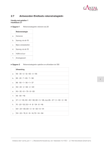 12456 Handig met getallen 1 Antwoorden Eindtoets