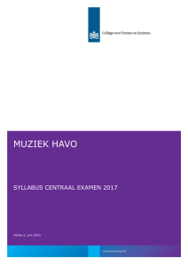 muziek havo - Havovwo.nl