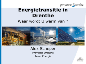 Energiebeleid Drenthe