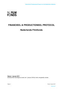 Financieel en Productioneel Protocol