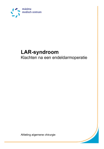 LAR-syndroom - Máxima Medisch Centrum
