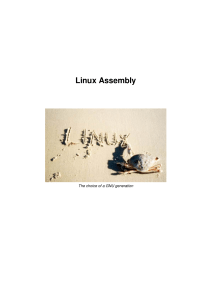 Linux Assembly
