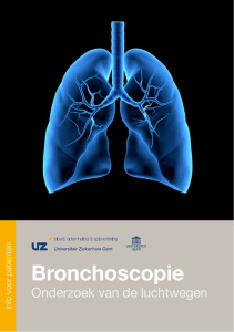 Bronchoscopie. Onderzoek van de luchtwegen
