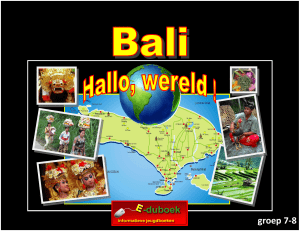 Bali - Eduboek