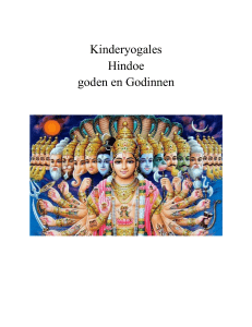 Kinderyogales Hindoe goden en Godinnen