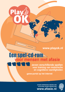 Een spel-cd-rom - Hersenletsel.nl