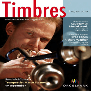 Timbres 8 - najaar 2010