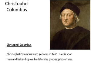 Christoffel Columbus