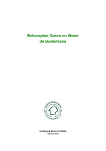 Beheerplan groen en water feb 2010