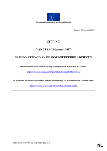 zitting januari 2017 - EESC European Economic and Social